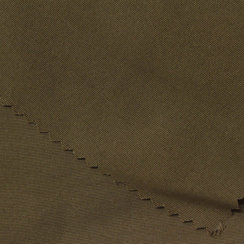 100% Polyester Woven Fabric, 120 gsm, 155 cm — Khaki