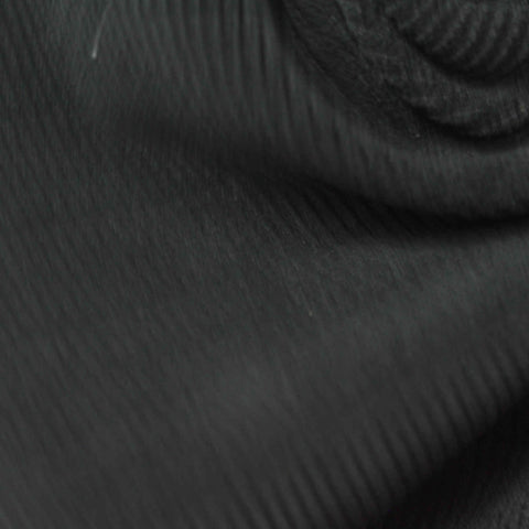 Polyester Stretch Knit Fabric, 400 gsm, 170 cm — Black