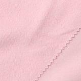 Brushed Cotton Polyester French Terry Fabric, 285 gsm, 180 cm — Pink — photo 1