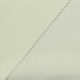 Polyester Stretch Rib Knit Fabric, 380 gsm, 150 cm — White — photo 1