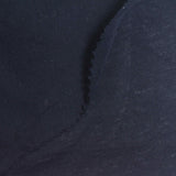 Dark Blue Marl Jersey Knit, Cotton — photo 1