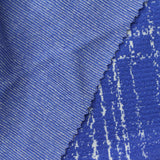 Blue Grid Jacquard, Viscose-Poly — photo 1
