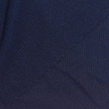 Polyester Stretch Rib Knit Fabric, 270 gsm, 120 cm — Navy — photo 1