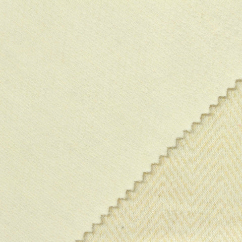 Cream Chevron Jacquard, Polyester, 290 gsm