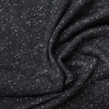 Dark Grey Flecks French Terry, Poly-Viscose — photo 1