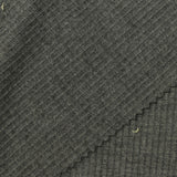 Polyester Viscose Stretch Rib Knit Fabric, 213 gsm, 148 cm — Grey — photo 1