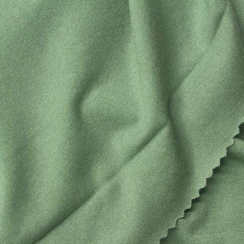 Viscose Stretch Jersey Knit Fabric, 200 gsm, 150 cm — Green, ref EF-272948