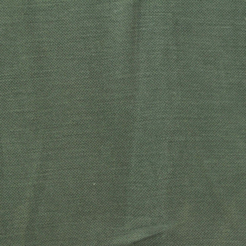 Tencel Lyocell Stretch Interlock Knit Fabric, 220 gsm, 160 cm — Green