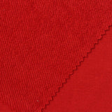 Viscose Polyester French Terry Fabric, 280 gsm, 170 cm — Red — photo 1