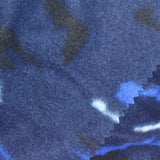 Dark Blue Bold-Camo Fleece, Polyester — photo 1