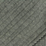 Grey Heathered-Marl Rib Knit, Viscose, 182 gsm — photo 1