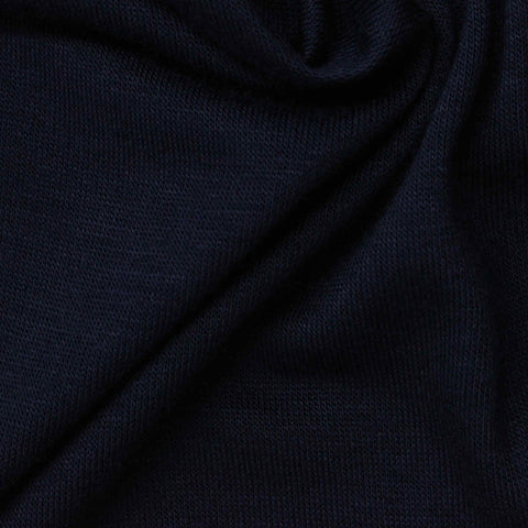 Viscose Stretch Jersey Knit Fabric, 145 gsm, 200 cm — Black
