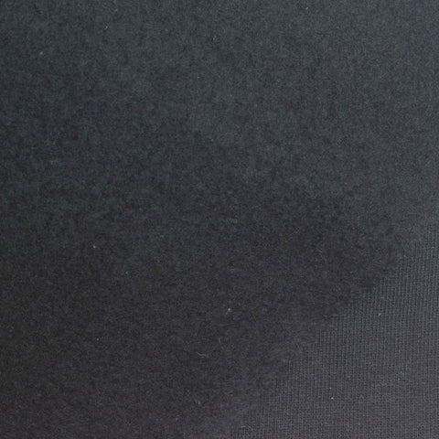 Brushed 100% Cotton French Terry Fabric, 535 gsm, 194 cm — Grey