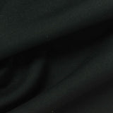 Polyester Viscose Stretch Scuba Knit Fabric, 280 gsm, 180 cm — Black — photo 1