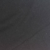 Polyester Cotton Jersey Knit Fabric, 140 gsm, 160 cm — Black — photo 1