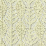 Light Cream Vertical-Eyelet Pointelle Knit, Poly-Cotton — photo 1