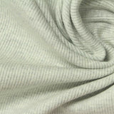 Heather Grey Marl Rib Knit, Viscose-Poly, 430 gsm — photo 1