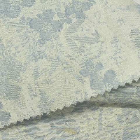 Light Blue Abstract Scuba Knit, Cotton-Poly, 180 gsm