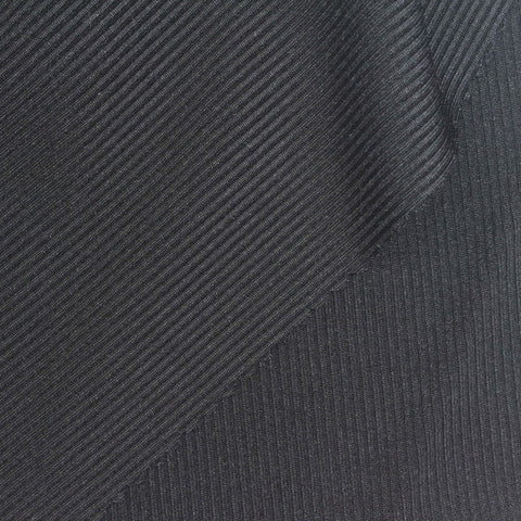 Black Rib Knit, Polyester
