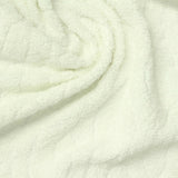 Cream Tone-on-Tone Crepe, Polyester — photo 1