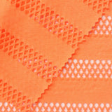 Jacquard Polyester Stretch Jersey Knit Fabric, 180 gsm, 158 cm — Orange — photo 1