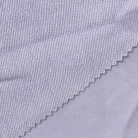 100% Cotton French Terry Fabric, 300 gsm, 180 cm — Purple
