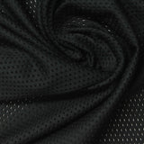 White Dashes Mesh, Poly-Spandex — photo 1