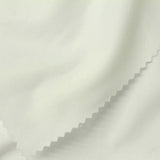 Polyester Stretch Piqué Knit Fabric, 240 gsm, 160 cm — White — photo 1