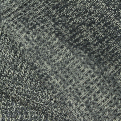 Grey Marl Rib Knit, Polyester, 305 gsm