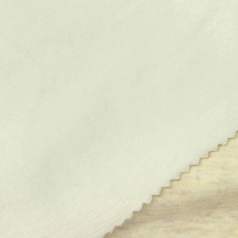 Light Beige Marl Velvet, Poly-Cotton