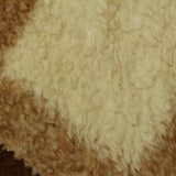 Brown Check Minky, Polyester — photo 1
