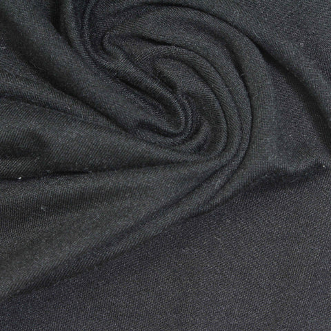 Polyester Stretch Milk Silk Knit Fabric, 230 gsm, 180 cm — Grey