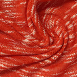 Orange Marl Chunky Knit, Polyester, 273 gsm — photo 1