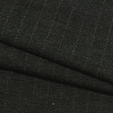 Light Grey Vertical-Stripe Ponte Knit, Viscose-Poly — photo 1