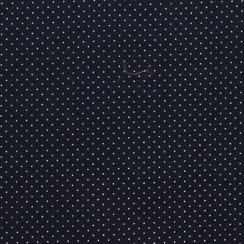 White Dots Woven, Polyester, 120 gsm