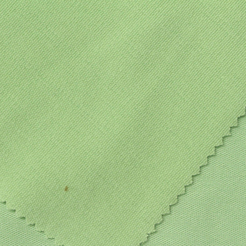 Cotton Polyester Scuba Knit Fabric, 320 gsm, 160 cm — Green