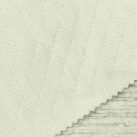 Light Grey Marl Jacquard, Poly-Cotton, 350 gsm