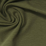 Tencel Lyocell Acrylic Blend Stretch Rib Knit Fabric, 250 gsm, 160 cm — Green, ref EF-270690 — photo 1