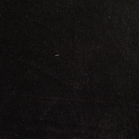 Polyester Stretch Fleece Fabric, 230 gsm, 175 cm — Black