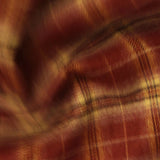 Red Plaid Woven, Poly-Viscose, 285 gsm, 150 cm, ref EF-265193 — photo 1