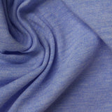 Heathered Blue Marl Jersey Knit, Cotton-Poly, 138 gsm — photo 1