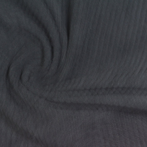 Light Grey Vertical-Stripe Corduroy, Polyester, 280 gsm