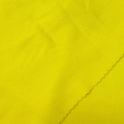 Polyester Stretch Jersey Knit Fabric, 178 gsm, 150 cm — Yellow
