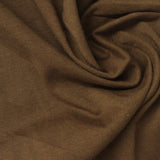 Cotton Polyester Jersey Knit Fabric, 150 gsm, 175 cm — Brown — photo 1