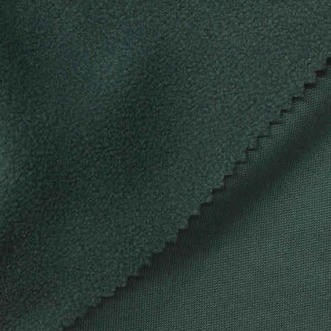 Polyester Stretch Fleece Fabric, 170 gsm, 180 cm — Green