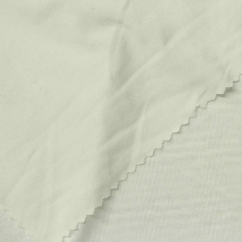 Polyester Stretch Milk Silk Knit Fabric, 150 gsm, 165 cm — Beige