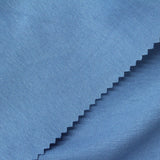 Cotton Polyester Stretch Rib Knit Fabric, 226 gsm, 170 cm — Blue — photo 1