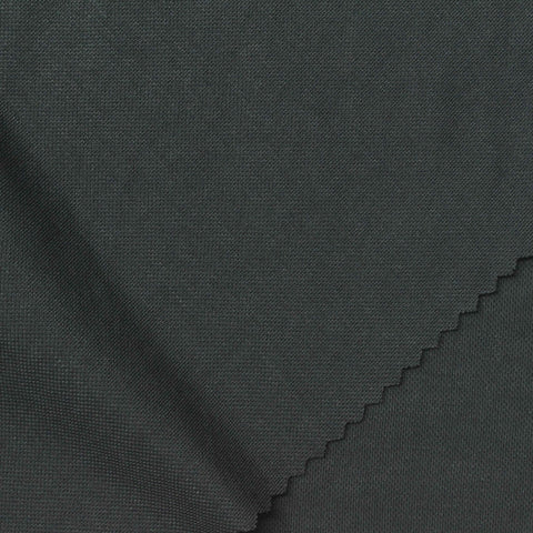 Viscose Nylon Piqué Knit Fabric, 210 gsm, 172 cm — Grey