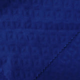 Blue Tone-on-Tone Jacquard, Polyester, 240 gsm — photo 1