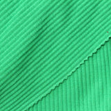 Rib Knit Fabric, 225 gsm, 110 cm — Green — photo 1